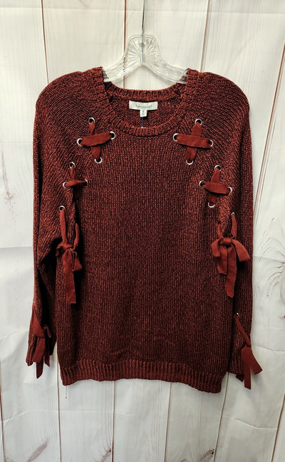 Francesca's Women's Size M Red Sweater