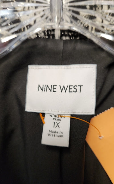 Nine West Women's Size 1X White & Black Jacket