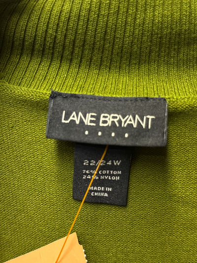 Lane Bryant Women's Size 22/24 Green Sweater