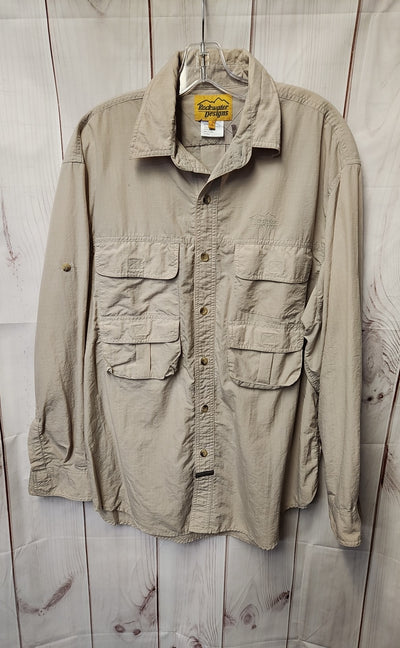 Rockwater Designs Men's Size L Beige Shirt