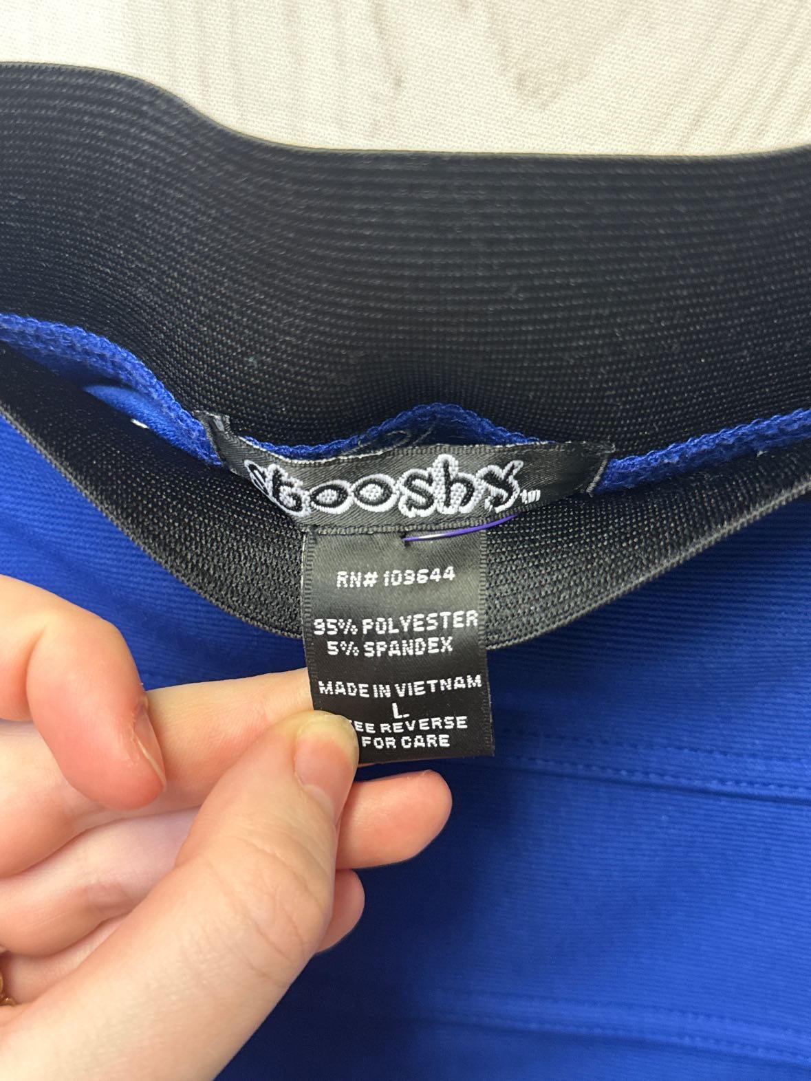 Stooshy Women's Size L Blue Skirt