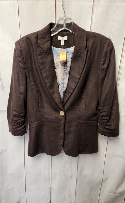 Jules & Leopold Women's Size S Brown Blazer