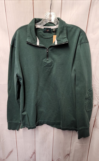 J Crew Men's Size M Green Sweatshirt