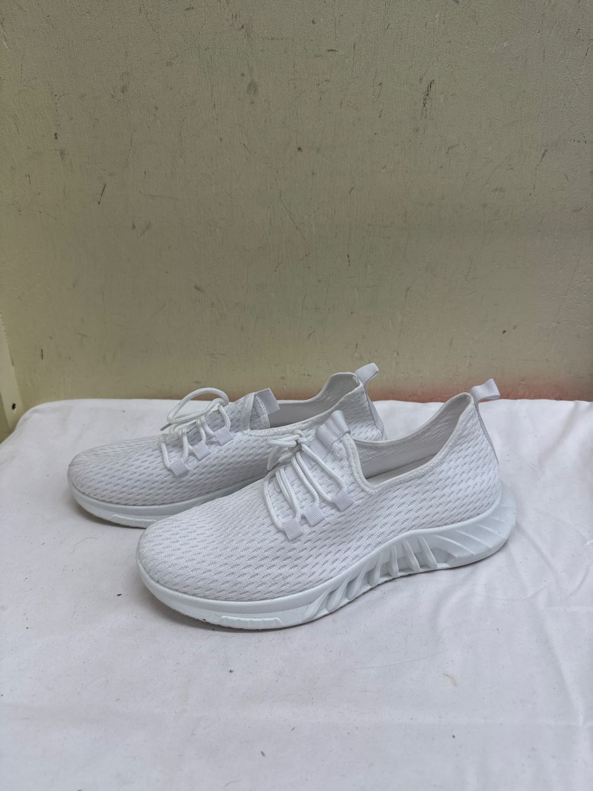 Women's Size 41 = 10-1/2 White Sneakers