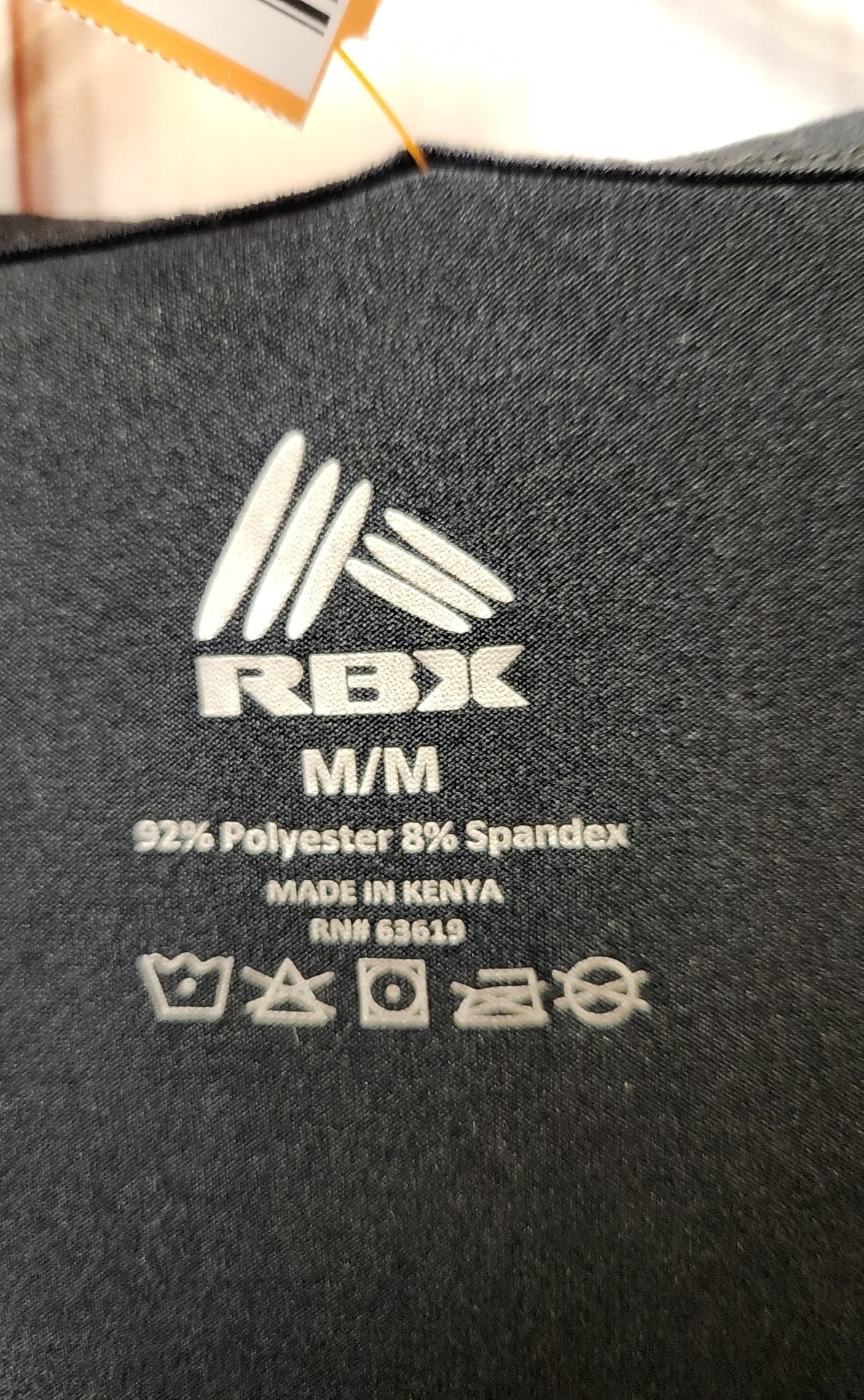 Rbx Women's Size M Black Short Sleeve Top