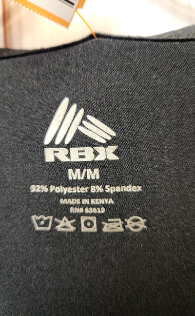 Rbx Women's Size M Black Short Sleeve Top