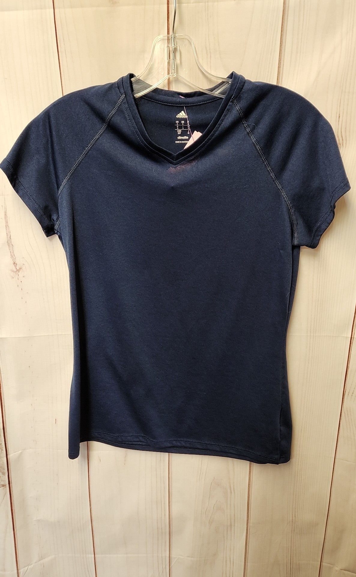 Adidas Women's Size S Navy Short Sleeve Top