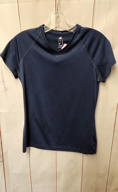 Adidas Women's Size S Navy Short Sleeve Top