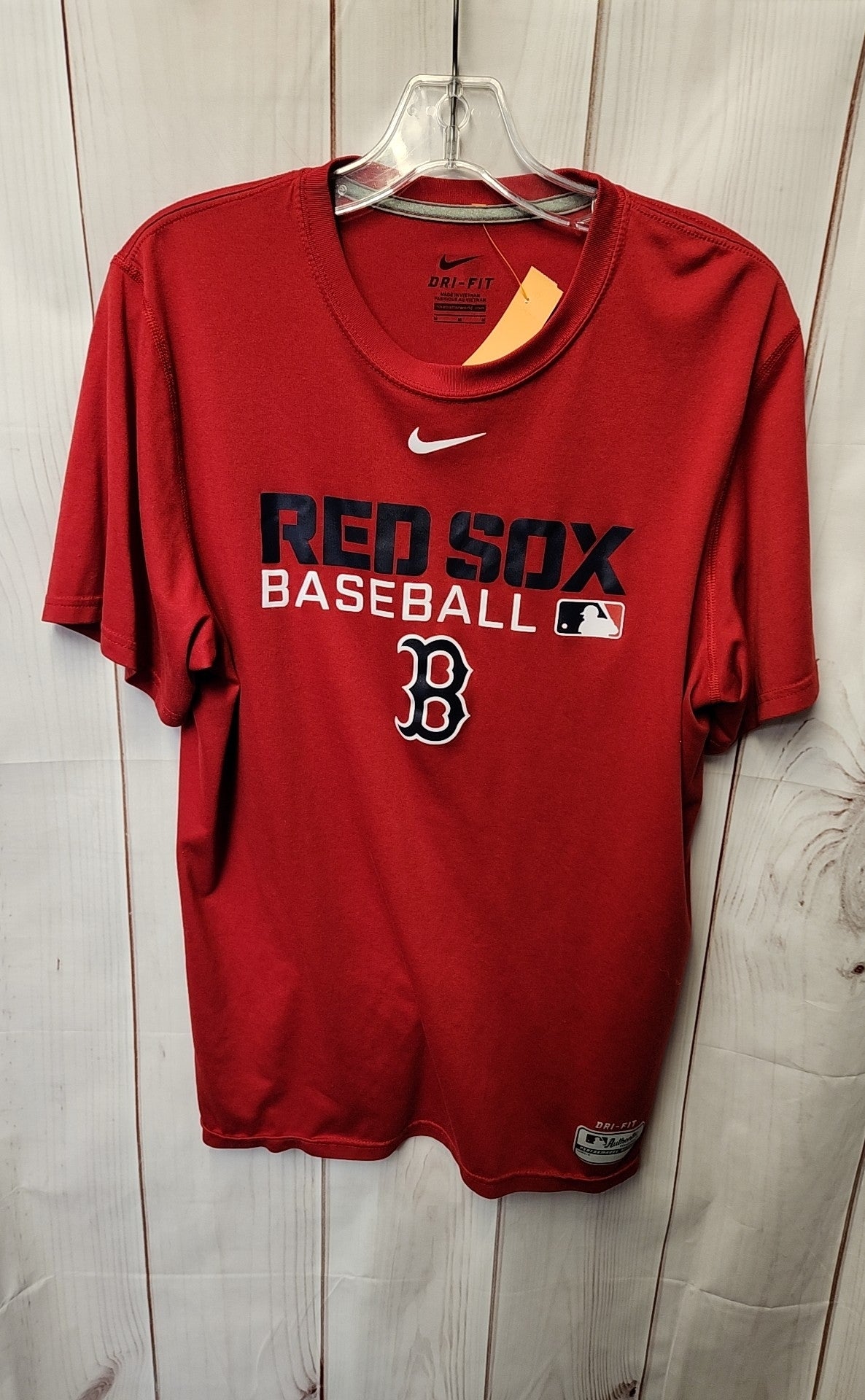 Nike Men's Size M Red Sox Red Dry Fit T-Shirt