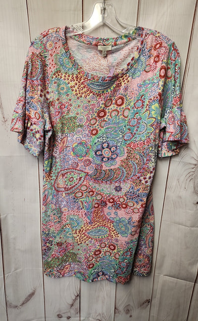 Talbots Women's Size L Petite Pink Dress