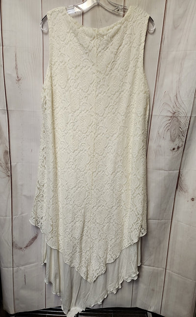 NWT Chico's Women's Size 3 = US 16 White Dress