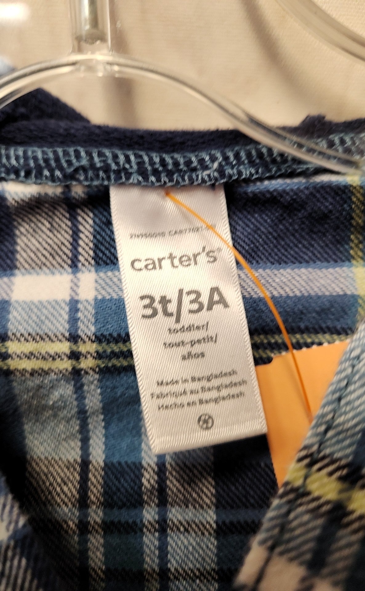 Carters Boy's Size 3 Blue Shirt