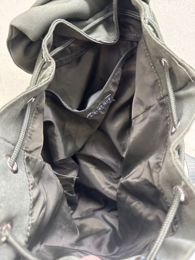 Primark Green Drawstring Backpack