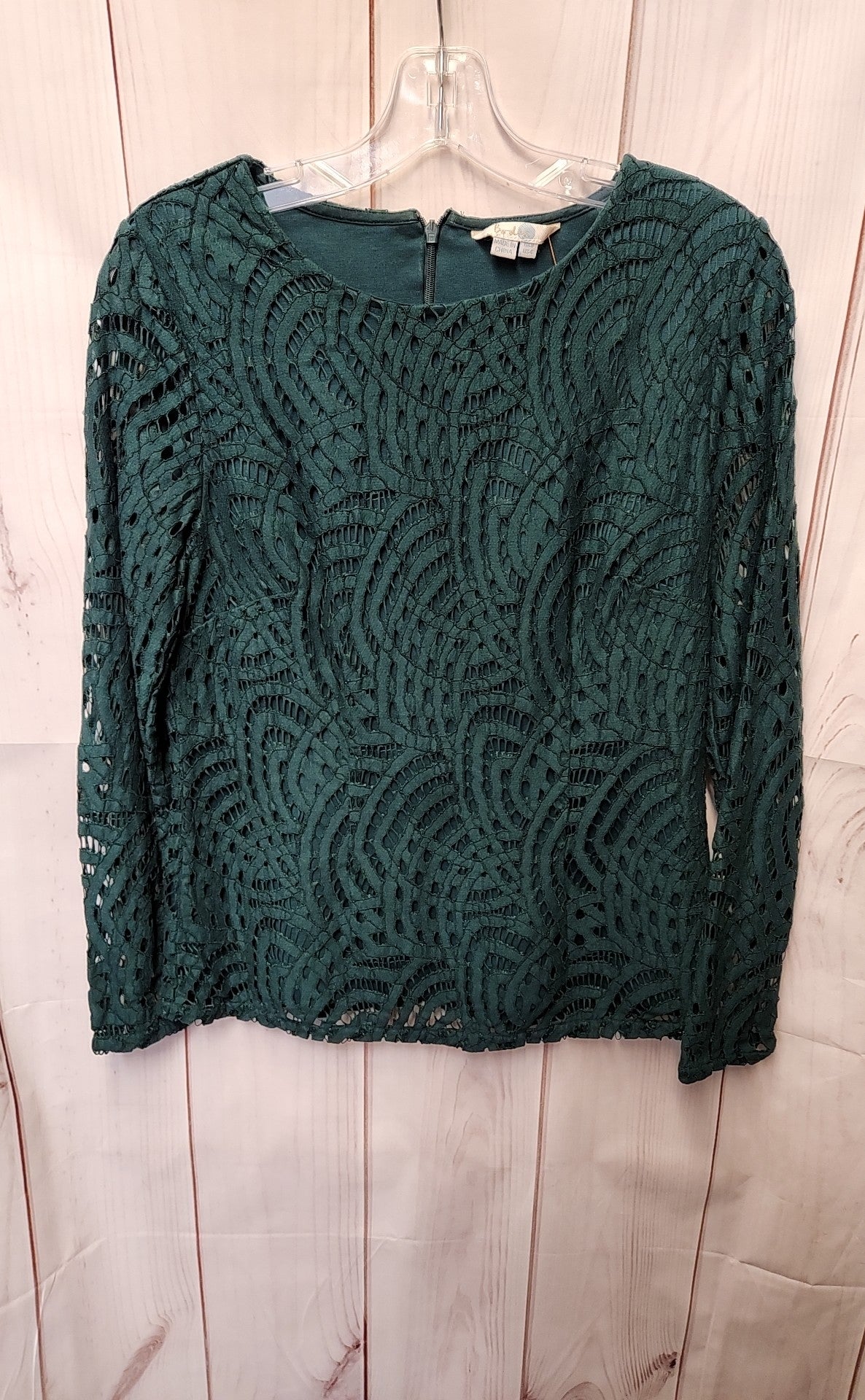 Boden Women's Size 4 Green Long Sleeve Top