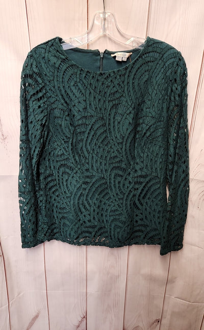 Boden Women's Size 4 Green Long Sleeve Top