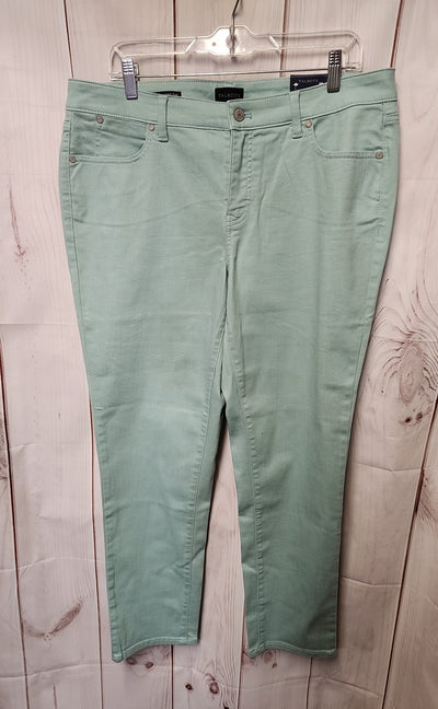 Talbots Women's Size 32 (13-14) Light Blue Jeans Slim Ankle Jean
