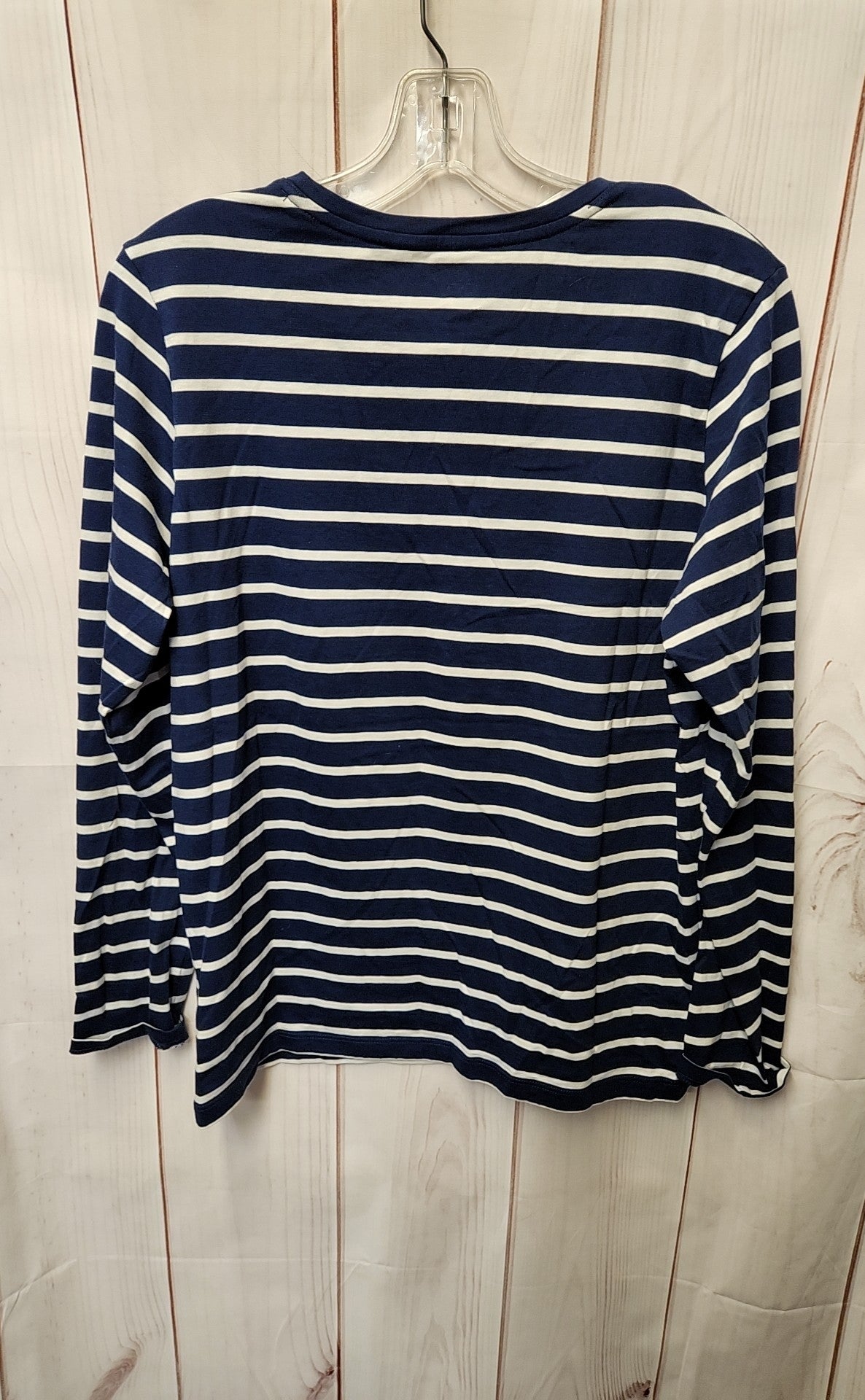 Lands End Women's Size S Navy Long Sleeve Top