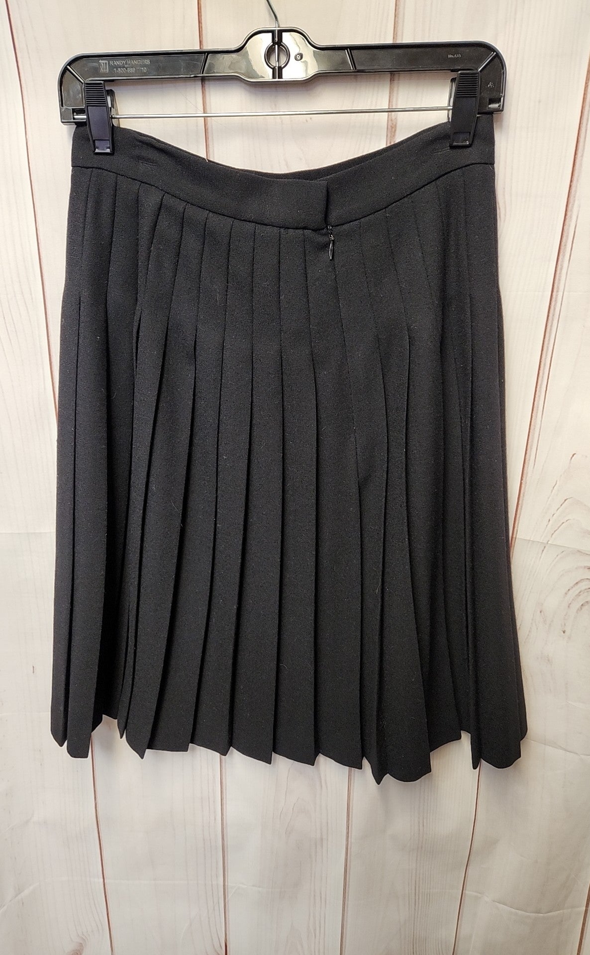 Valerie Stevens Women's Size 10 Black Wool Skirt