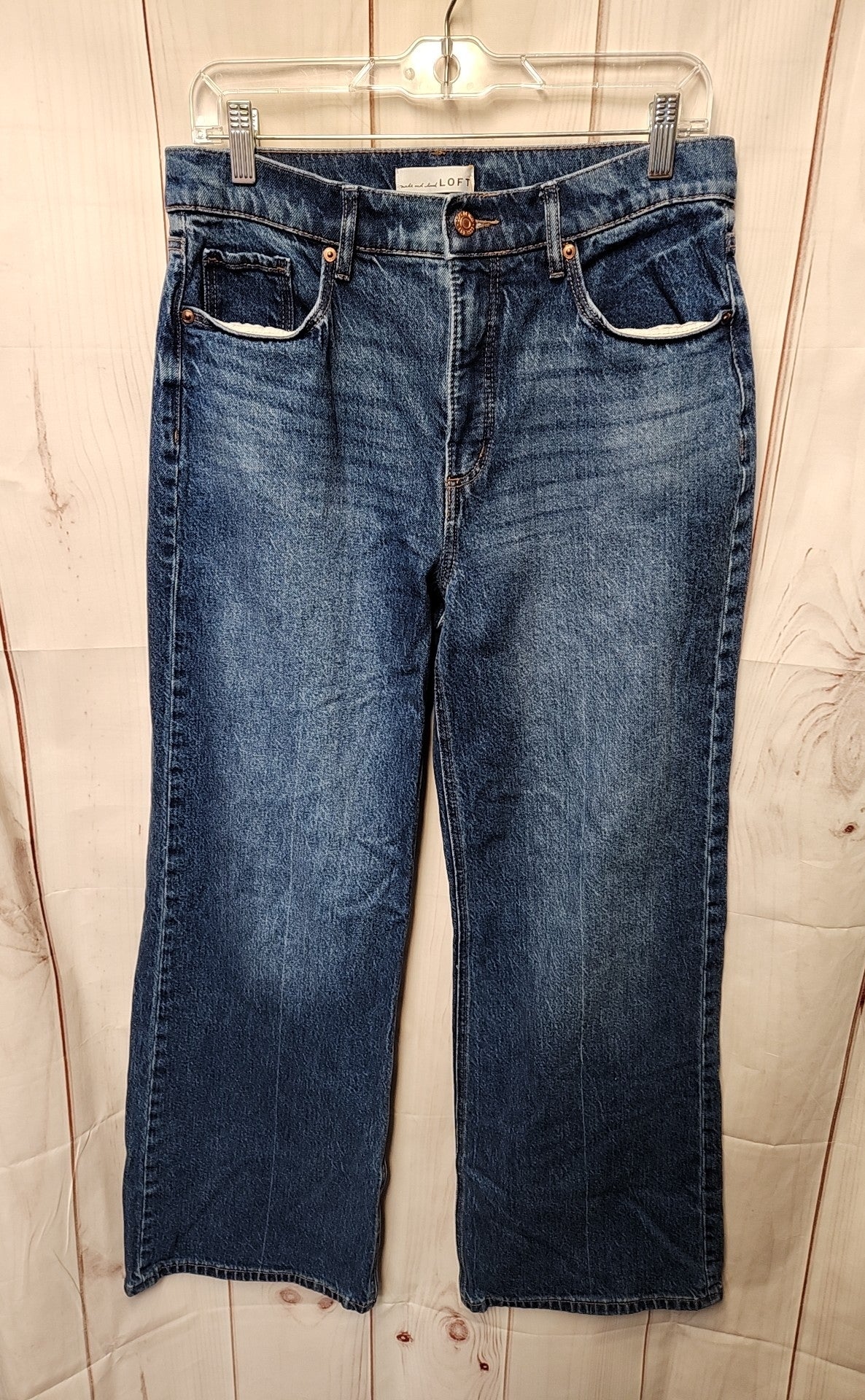 Loft Women's Size 29 (7-8) Blue Jeans The Wide Leg