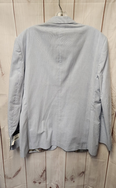 NWT Alan Flusser Men's Size L Blue Sport Coat