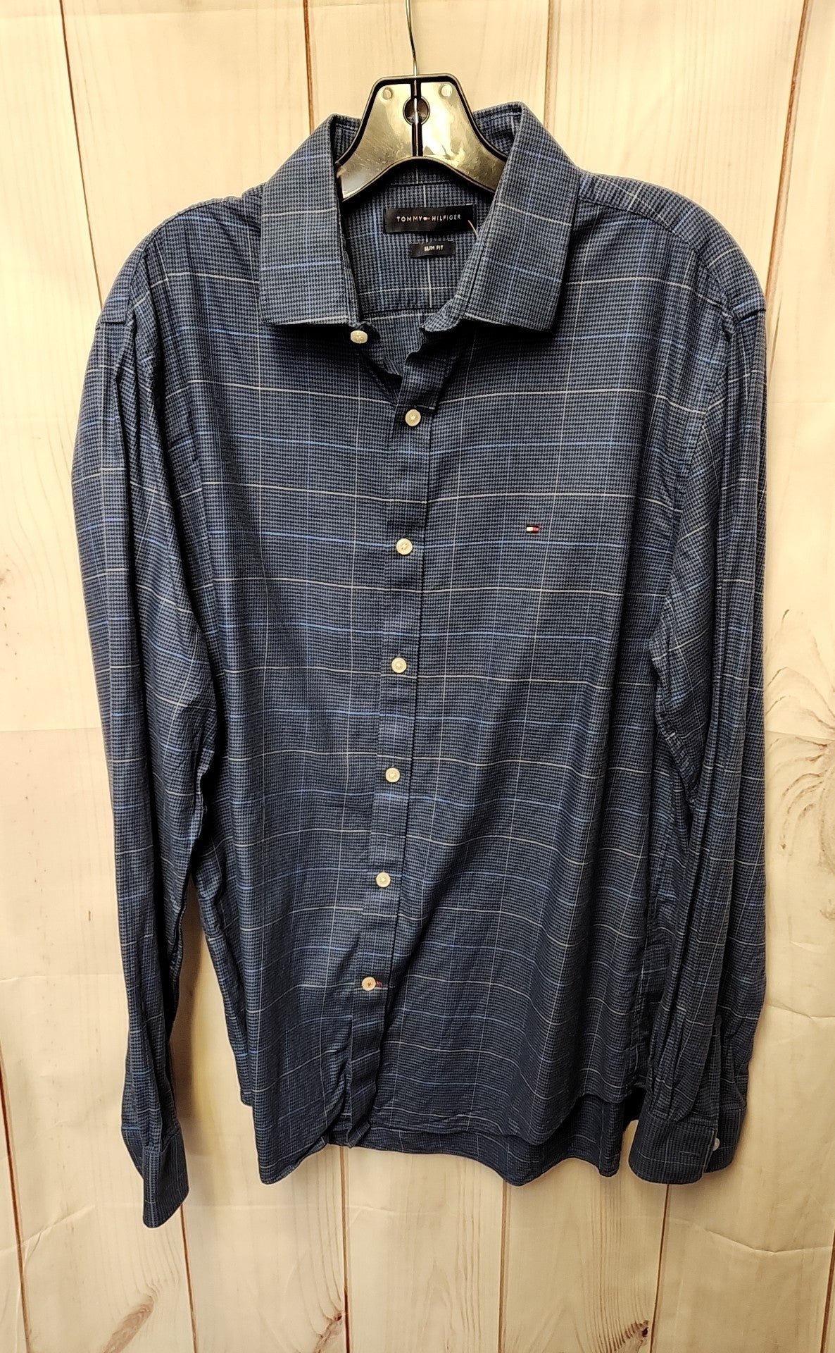 Tommy Hilfiger Men's Size L Navy Shirt