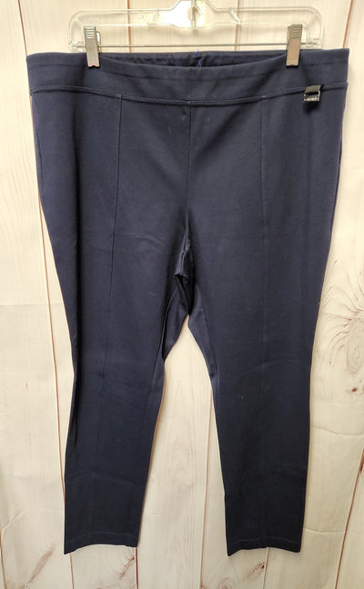 Calvin Klein Women's Size XL Navy Leggings