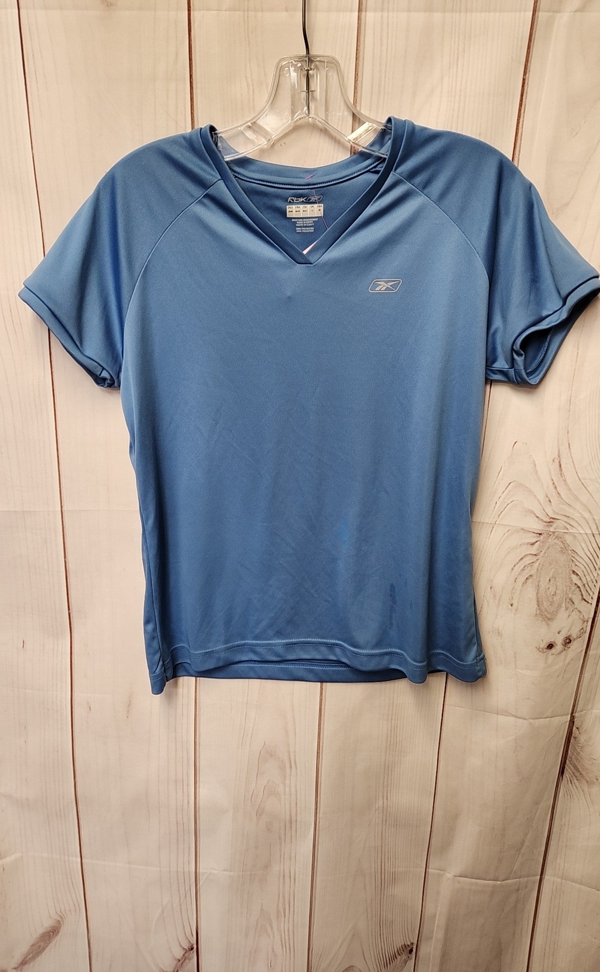 Reebok Women's Size M Blue Short Sleeve Top