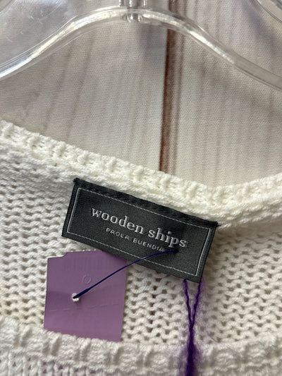 NWT Wooden Ships Women's Size Small/Medium White Sweater