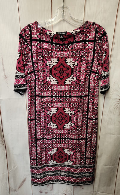 Roz & Ali Women's Size M Pink Dress