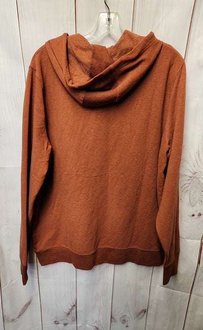 NWT LL Bean Women's Size 1X Brown Hoodie