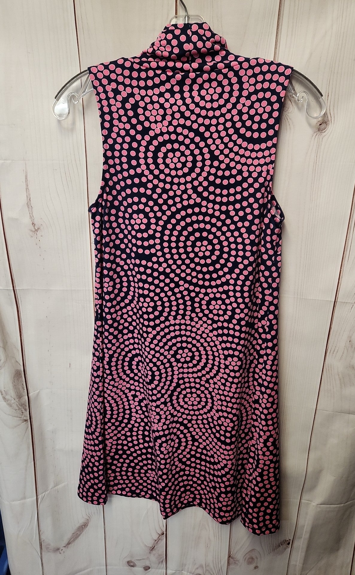 Julie Brown Women's Size S Navy & Pink Dress
