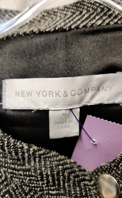 New York & Company Women's Size M Gray Jacket