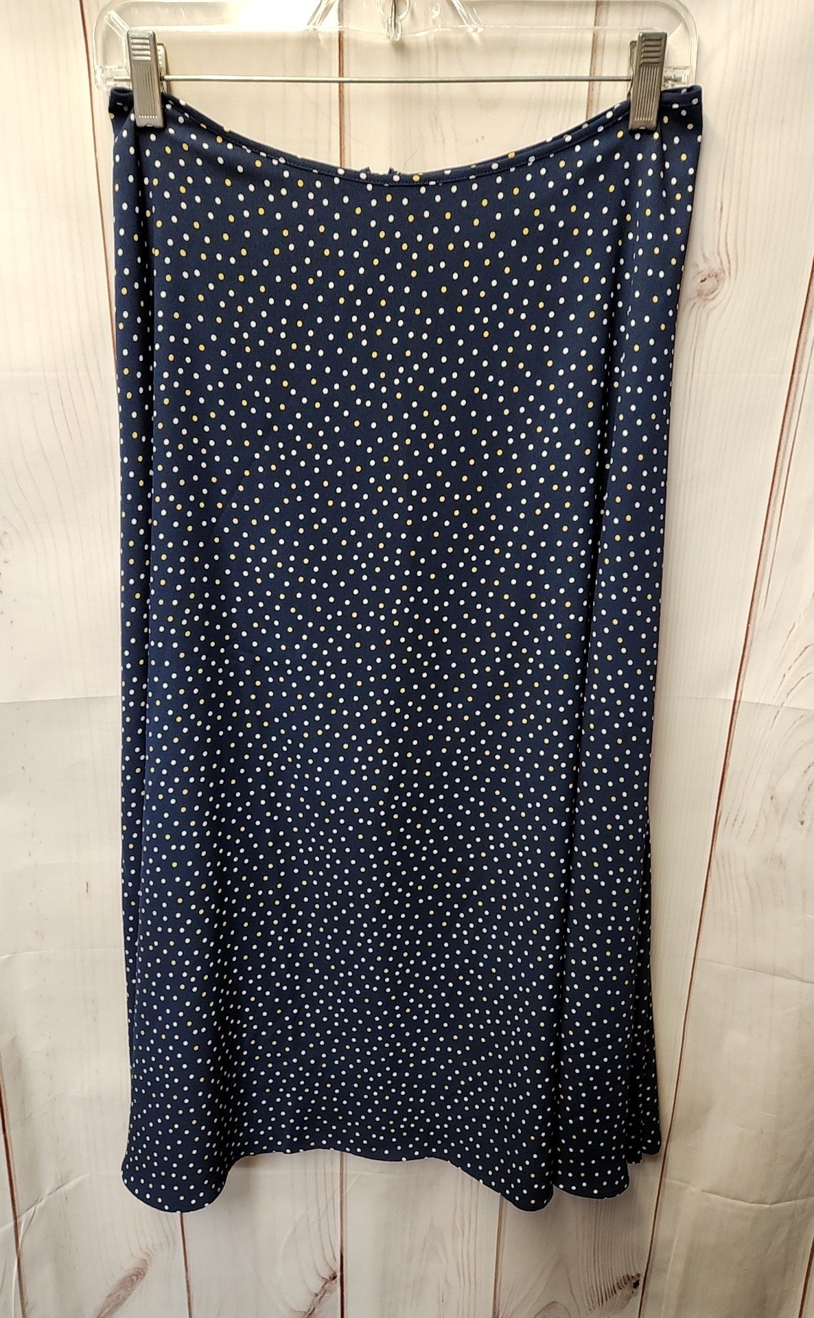 Talbots Women's Size 4 Navy Polka Dot Skirt