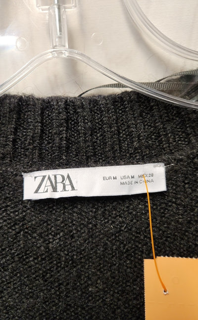 Zara Women's Size M Black Sweater