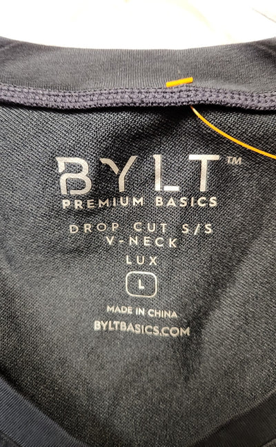 Bylt Men's Size L Navy Shirt