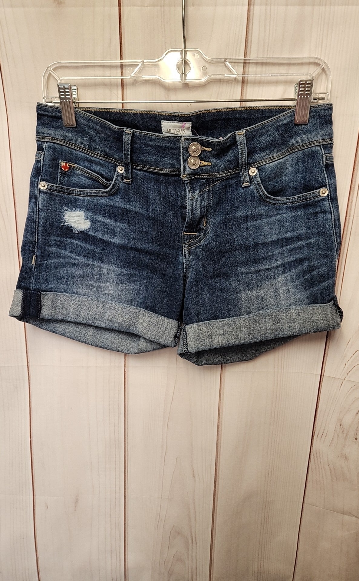 Hudson Women's Size 26 (1-2) Blue Shorts