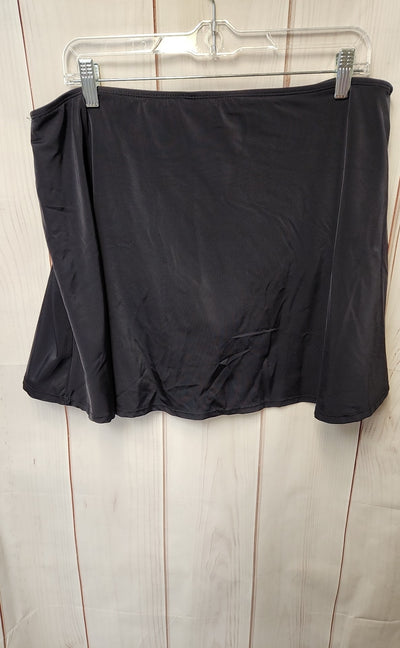 Swimsuits for all Women's Size 18 Black Swim Bottom
