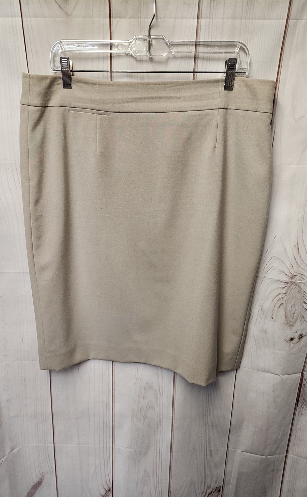 Calvin Klein Women's Size 14 Beige Skirt