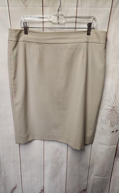 Calvin Klein Women's Size 14 Beige Skirt