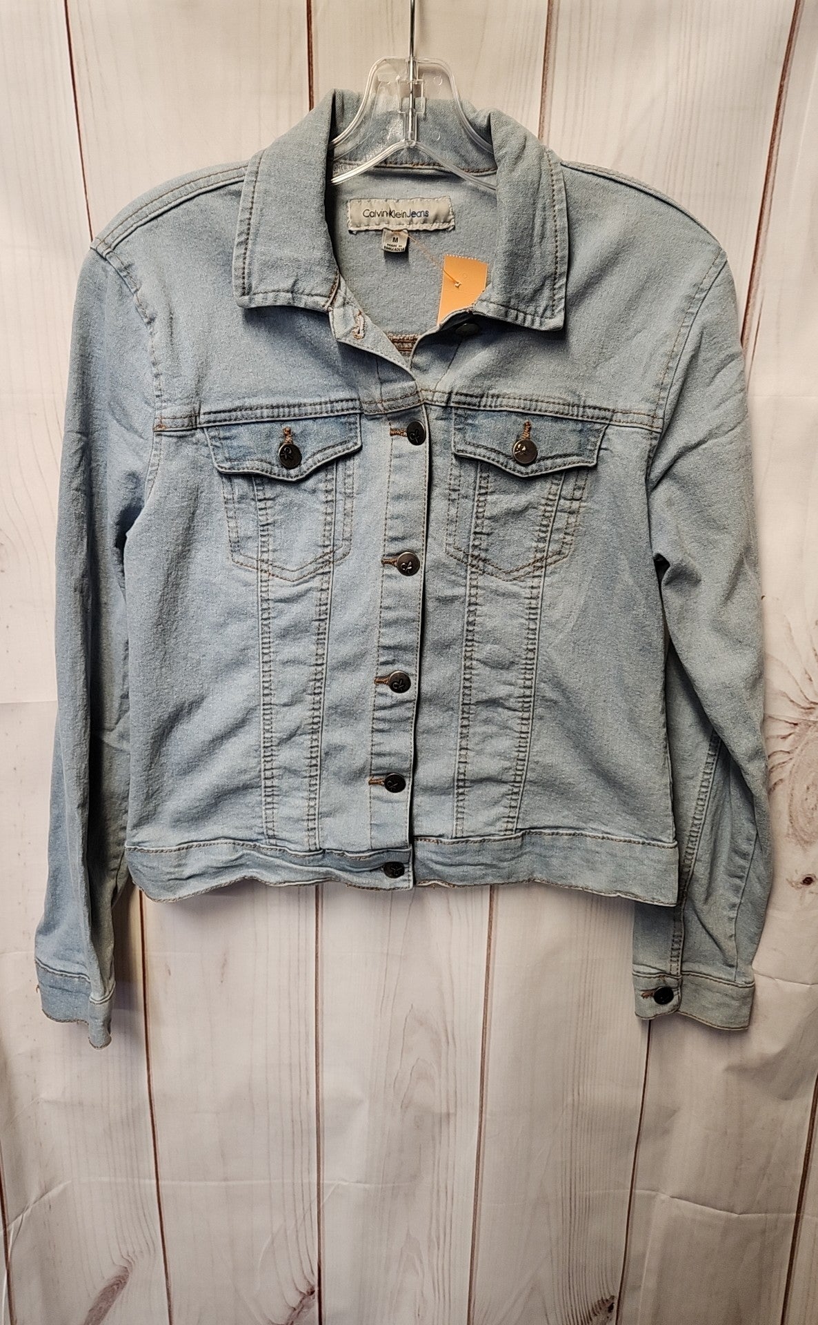 Calvin Klein Women's Size M Blue Jacket
