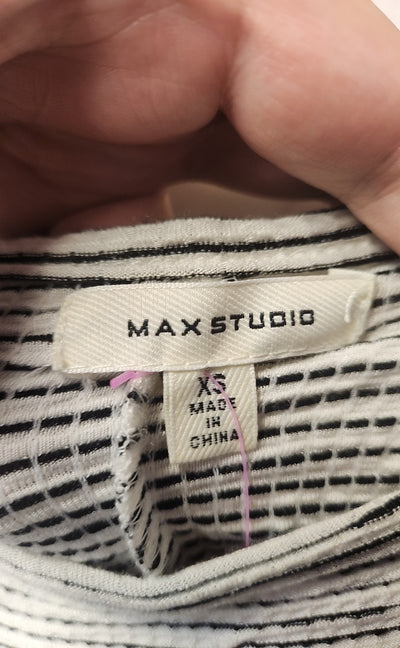 Max Studio Women's Size XS White & Black Dress
