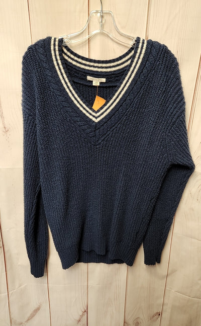 American Eagle Women's Size M Navy Sweater