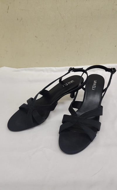 Van Eli Women's Size 9-1/2 Black Sandals Shoes