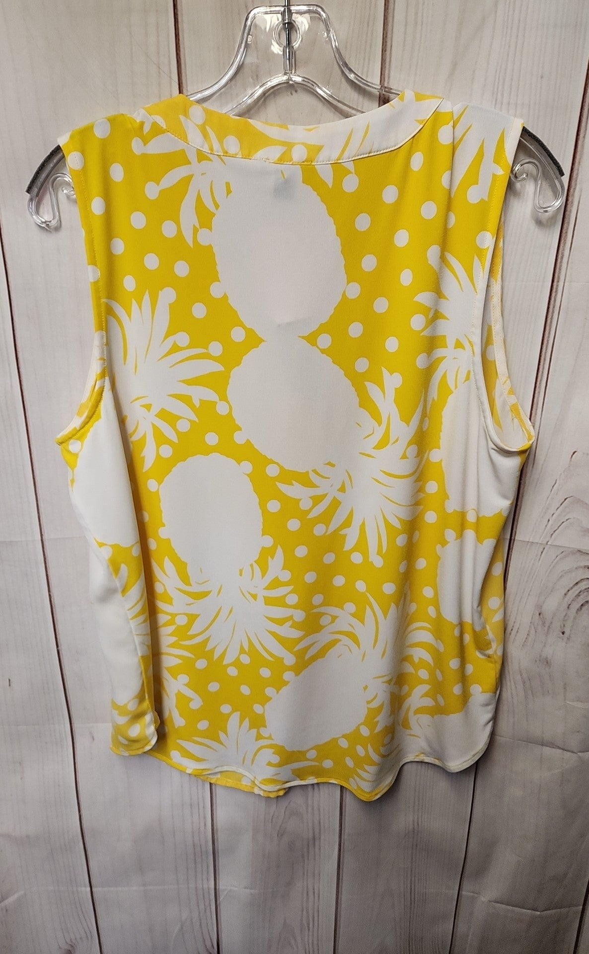 Ann Taylor Women's Size M Yellow Sleeveless Top