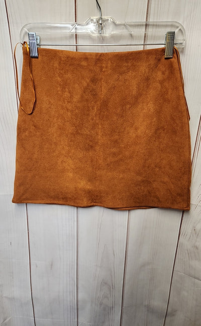NWT Blue Rain Women's Size S Brown Floral Skirt