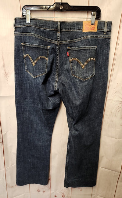 Levis Women's Size 32 (13-14) Blue Jeans Classic Boot