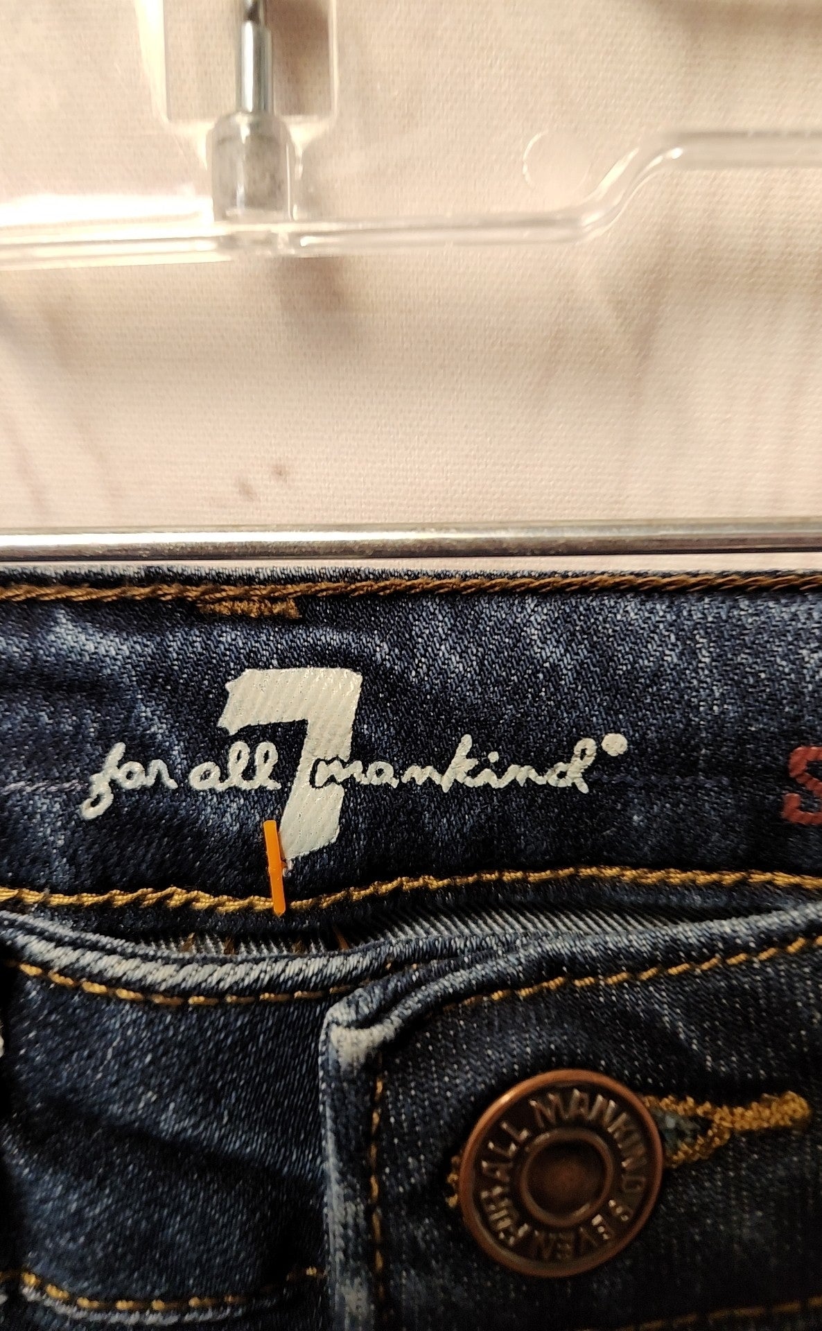 7 For All Mankind Boy's Size 8 Blue Jeans