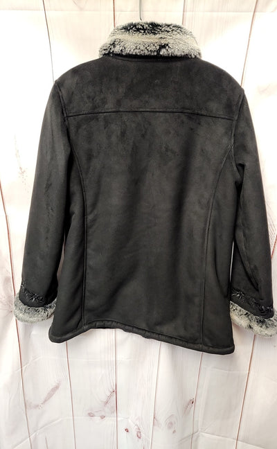 LL Bean Women's Size M Petite Black Jacket