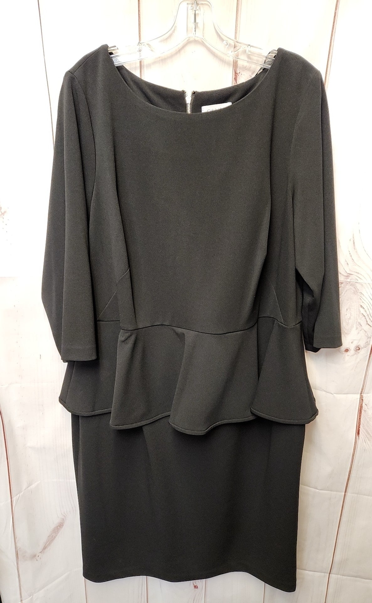 Calvin Klein Women's Size 18 Black Dress