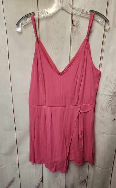 Superdown Women's Size L Pink Romper